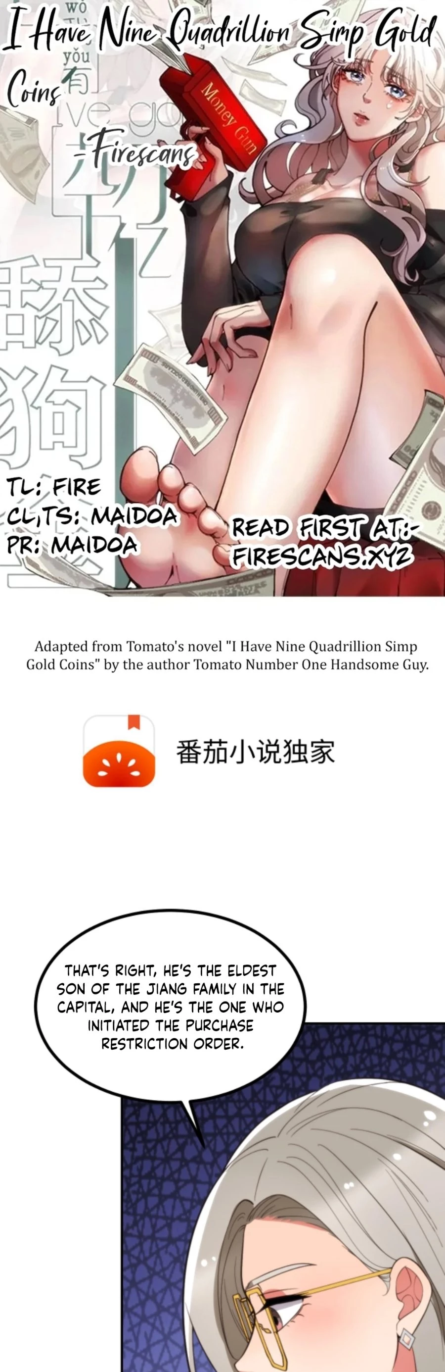 I Have Nine Quadrillion Simp Gold Coins Chapter 327 - 1