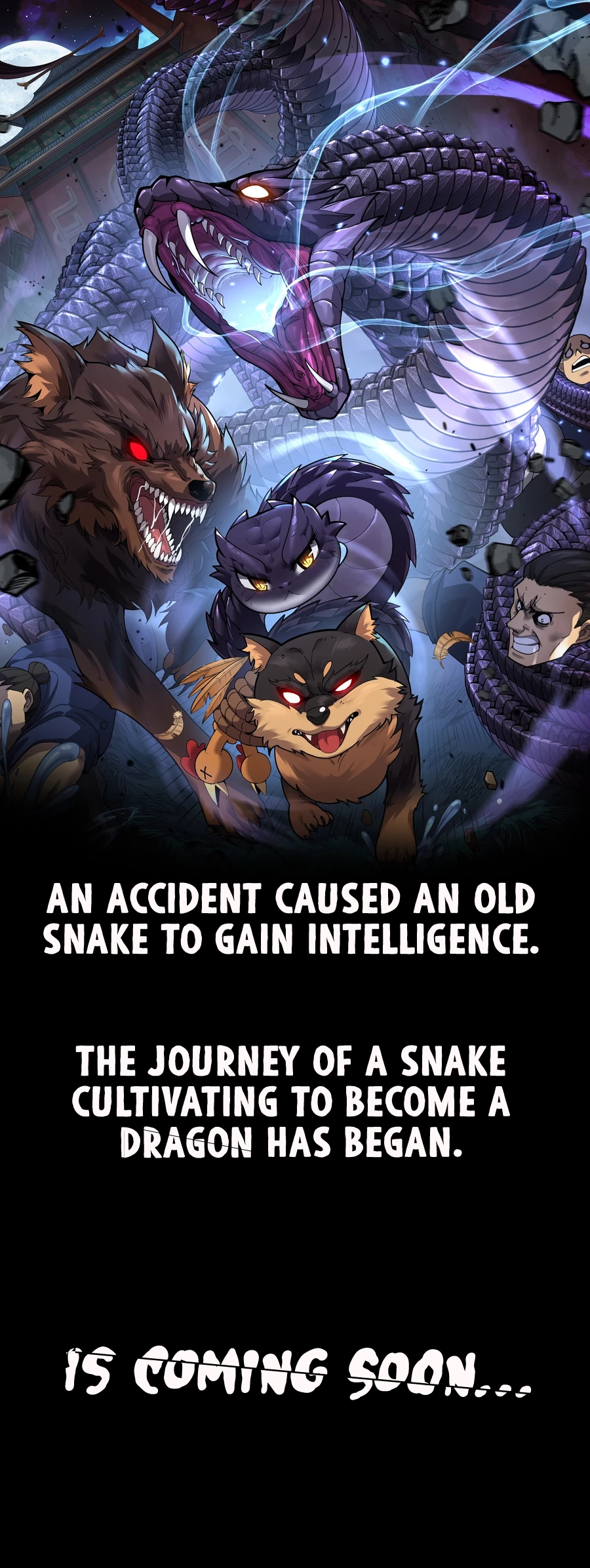  Snake Immortal: The Tale of a Snake's Cultivation to Immortality Chapter 0 - 1