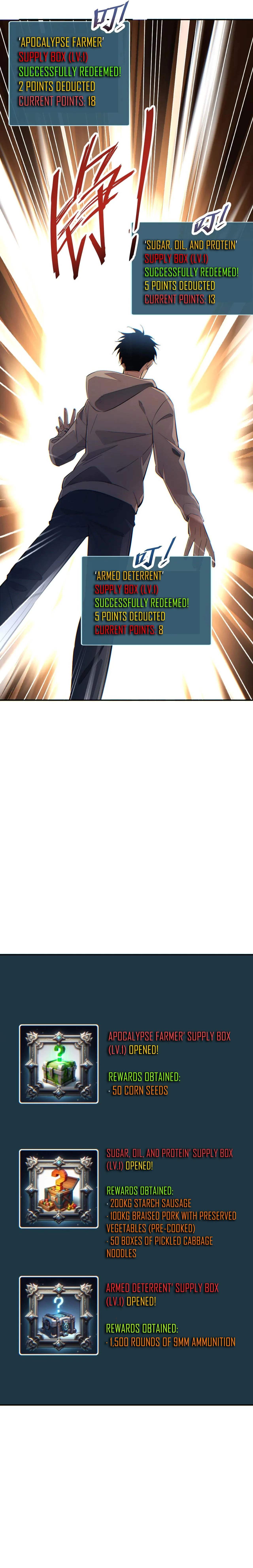 Rebirth in the end times: I reached the top by opening boxes Chapter 11 - 13