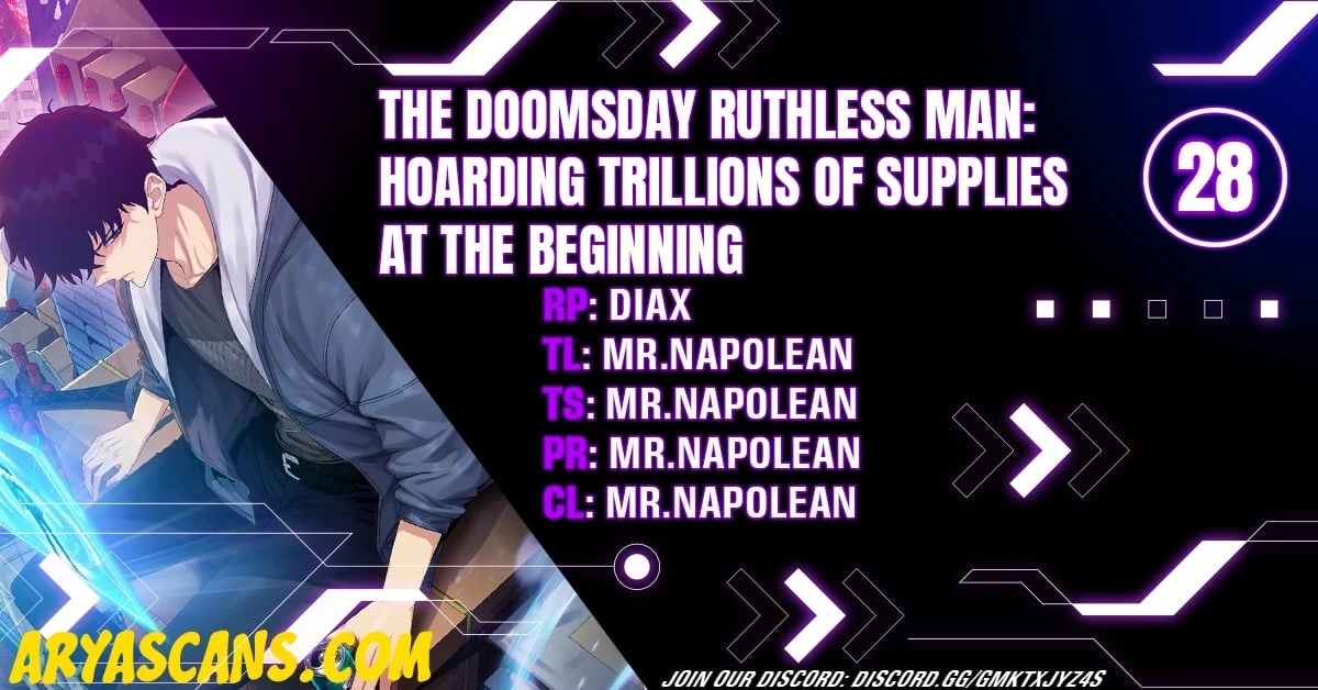 The Doomsday Ruthless Man: Hoarding Trillions of Supplies at the Beginning Chapter 28 - 1