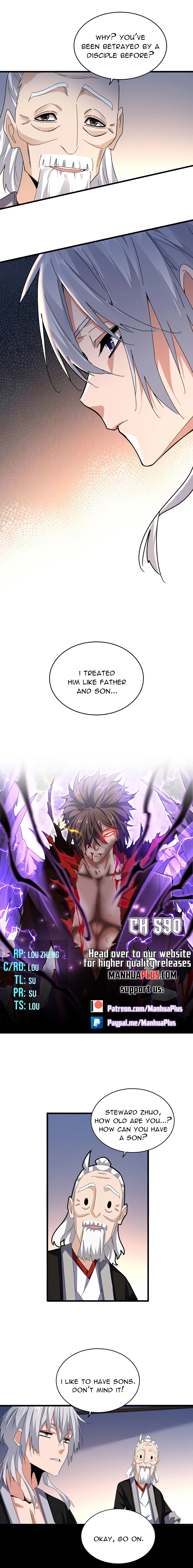 Magic Emperor Chapter 590 - 1