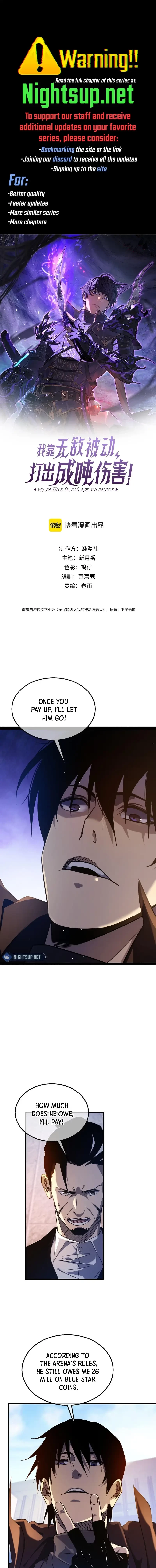 I Rely on My Invincibility to Deal Tons of Damage Passively! Chapter 40 - 1