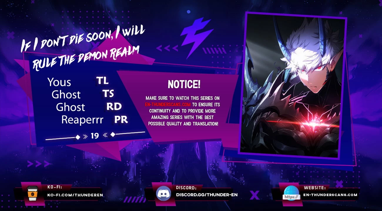 If I Don’t Die Soon, I’ll Become The Ruler Of The Demon Realm! Chapter 19 - 1