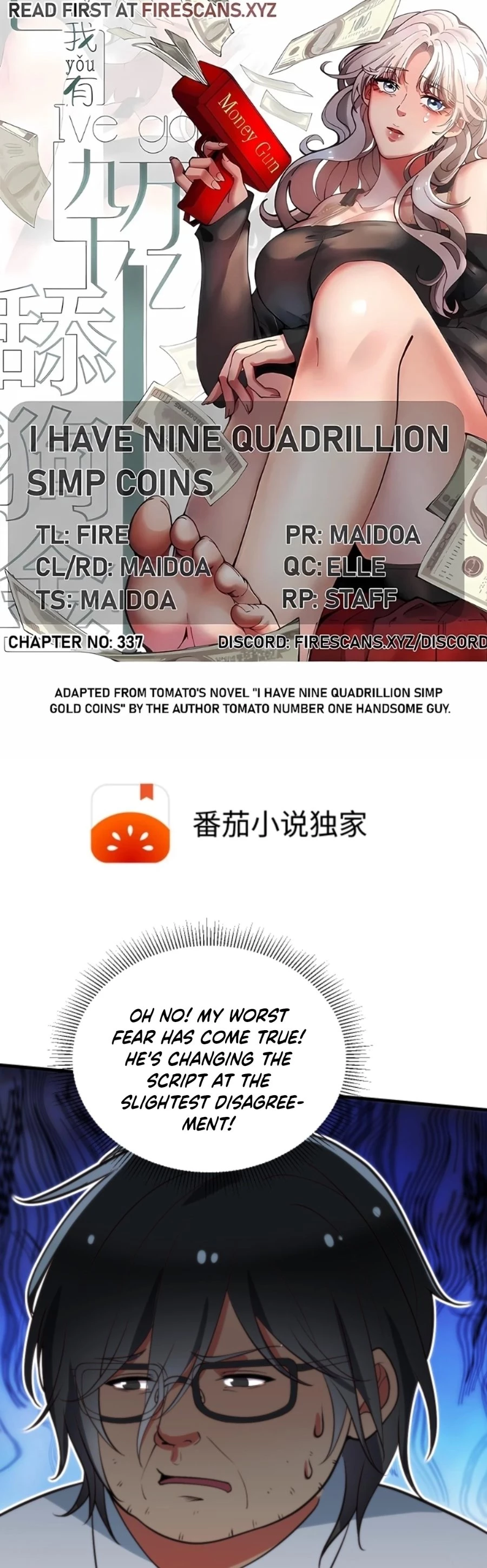 I Have Nine Quadrillion Simp Gold Coins Chapter 345 - 1