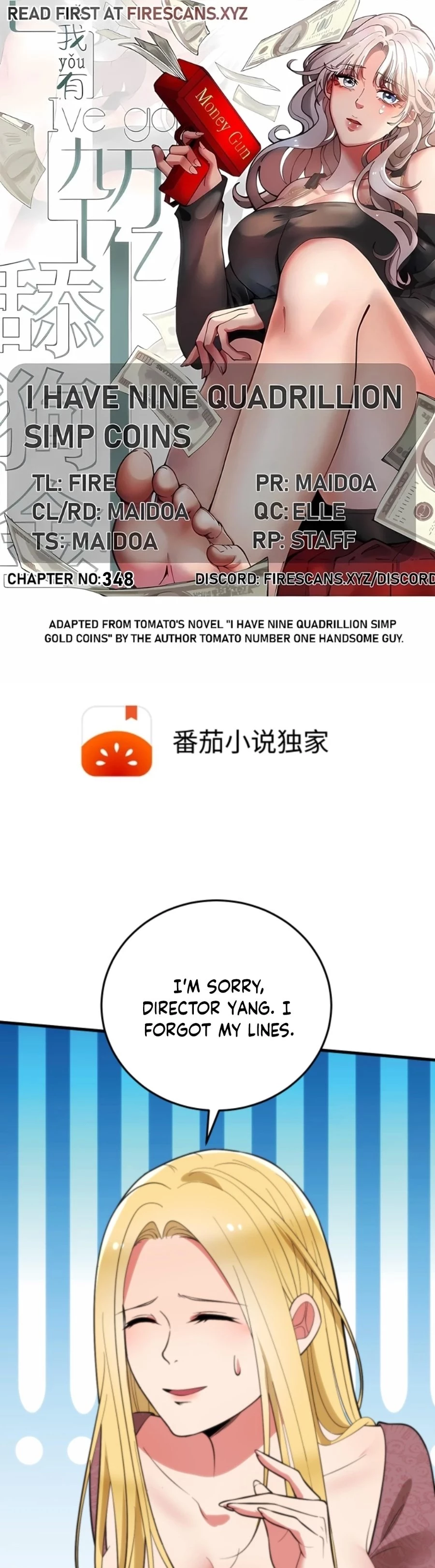 I Have Nine Quadrillion Simp Gold Coins Chapter 346 - 1