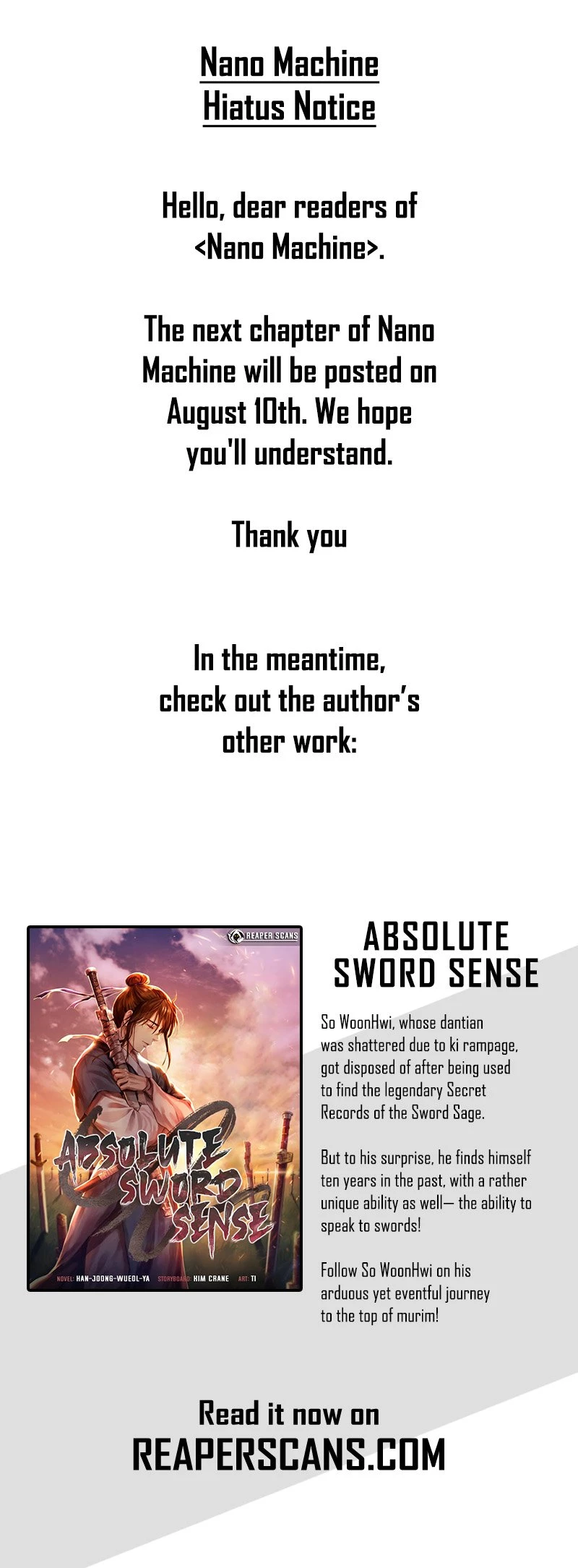 Nano Machine Chapter 116.5 - 1
