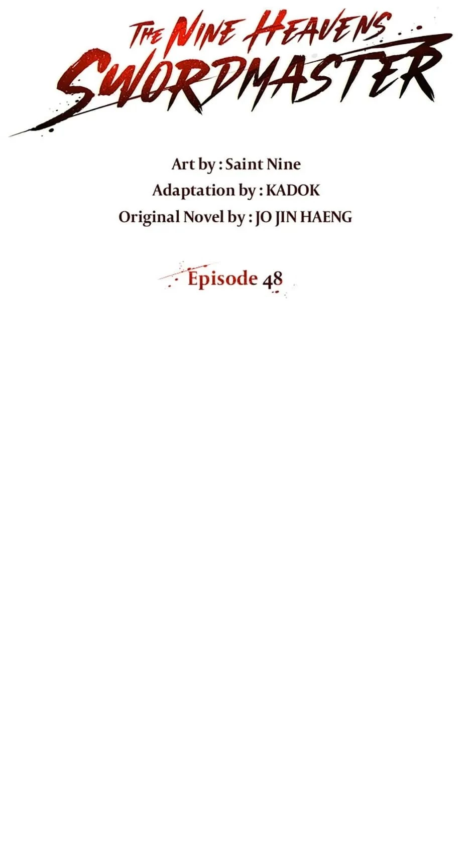The Nine Heavens Swordmaster Chapter 48 - 56