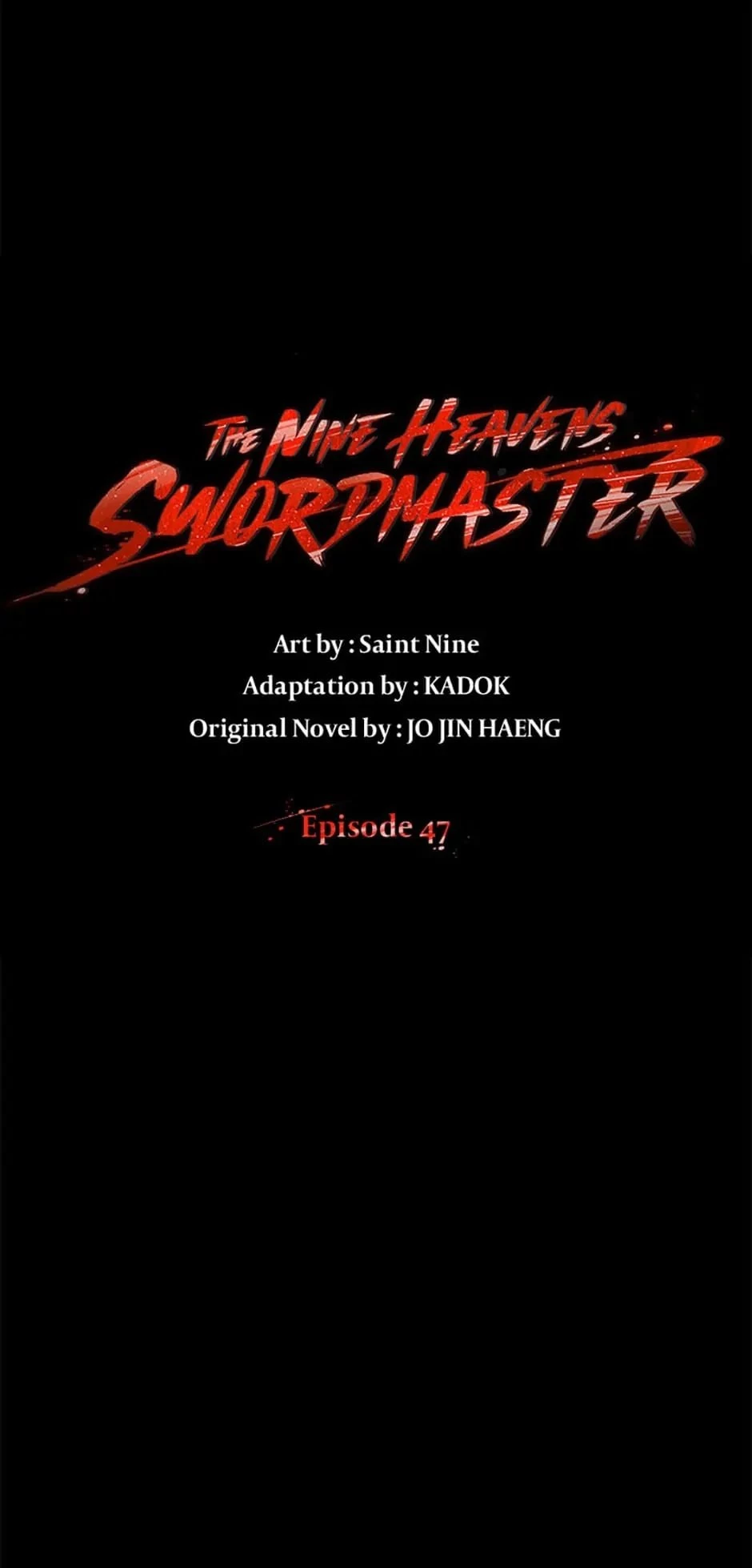 The Nine Heavens Swordmaster Chapter 47 - 58