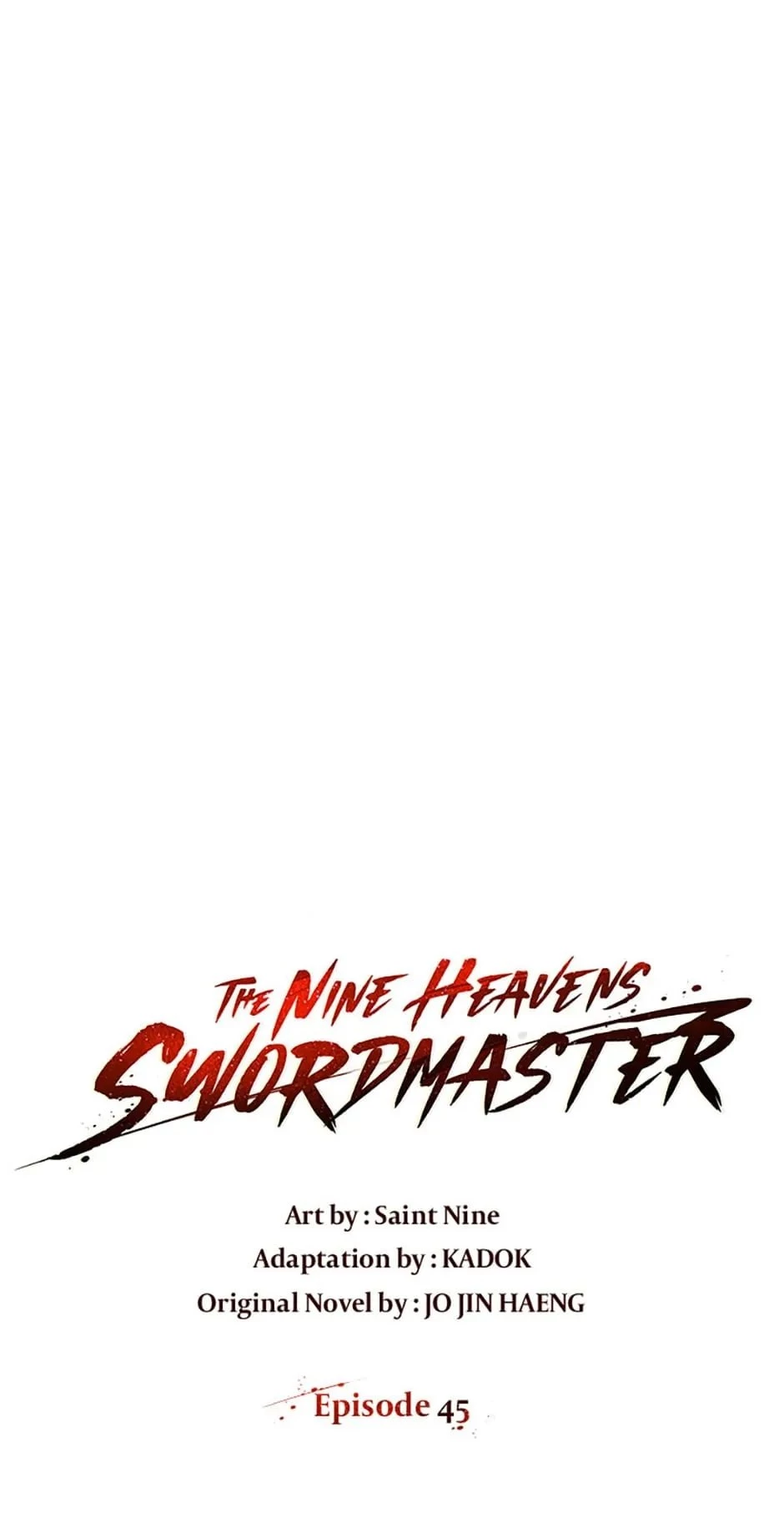 The Nine Heavens Swordmaster Chapter 45 - 53