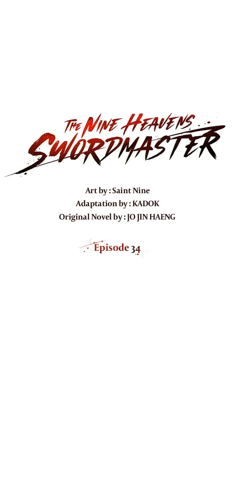 The Nine Heavens Swordmaster Chapter 34 - 34