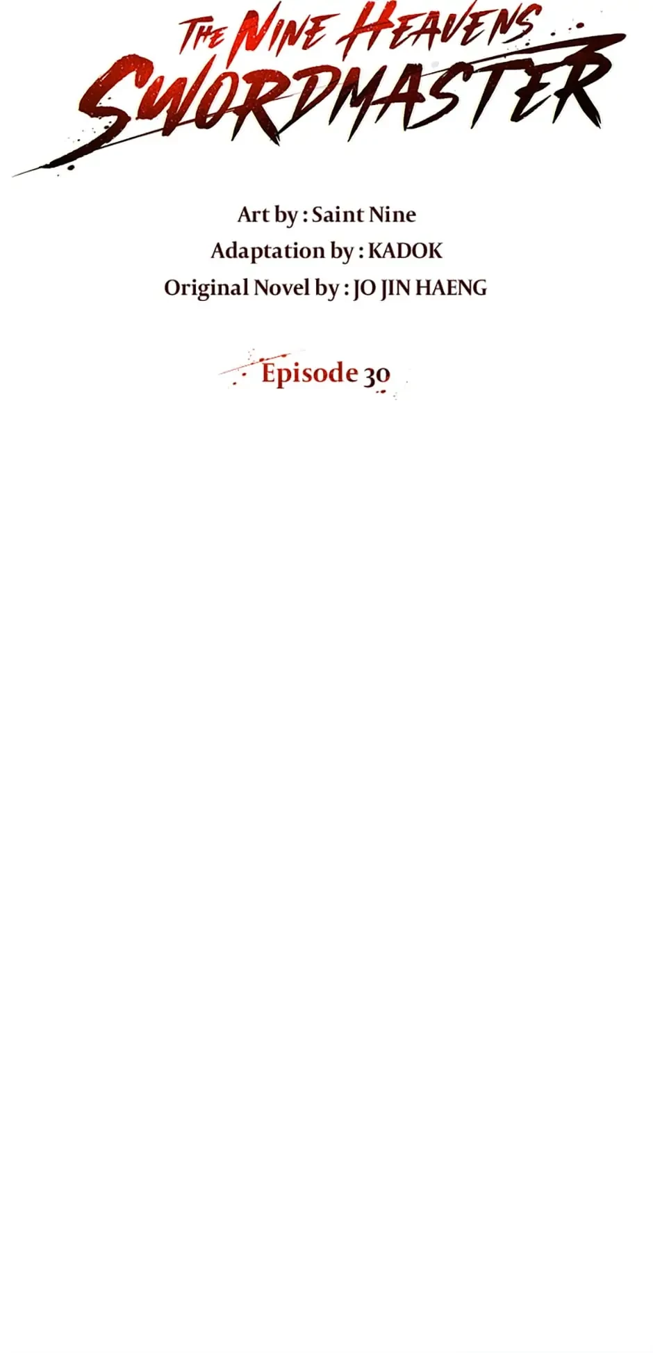 The Nine Heavens Swordmaster Chapter 30 - 74