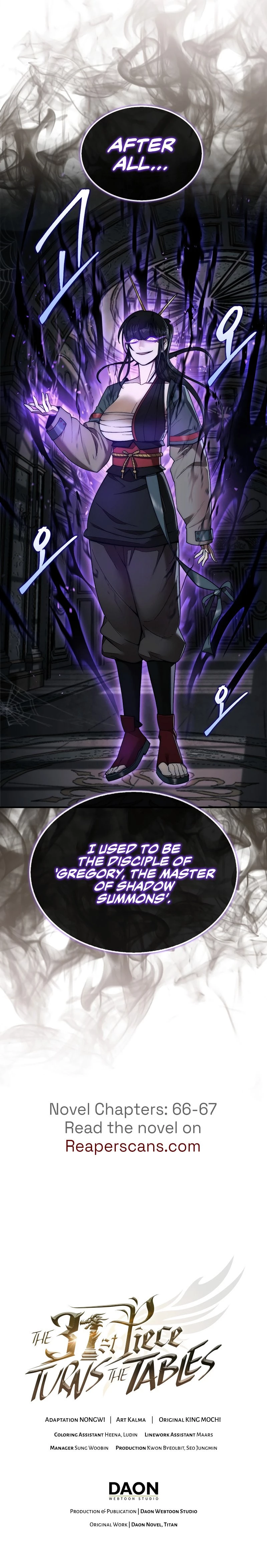 The 31st Piece Turns the Tables Chapter 48 - 63