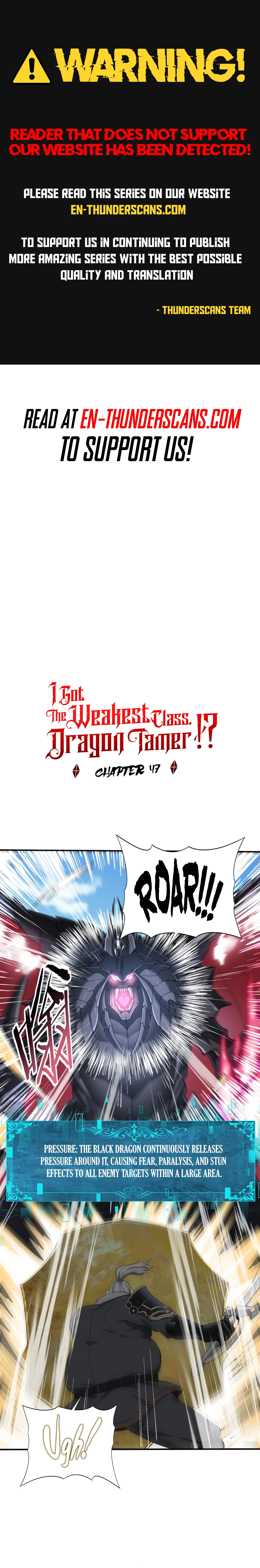 I Got The Weakest Class, Dragon Tamer!? Chapter 47 - 1