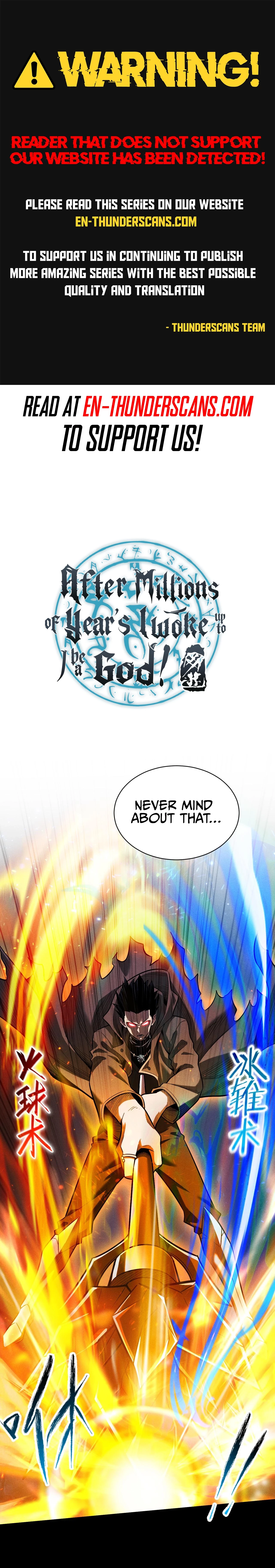 I Awoke as a God After Auto Battling For a Million Years Chapter 13 - 1