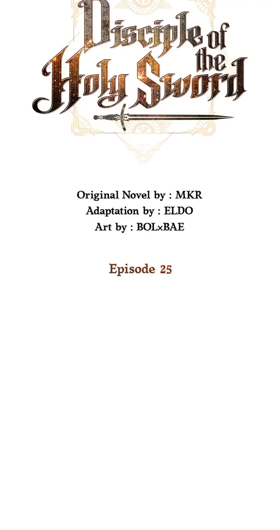 Disciple of the Holy Sword Chapter 25 - 20