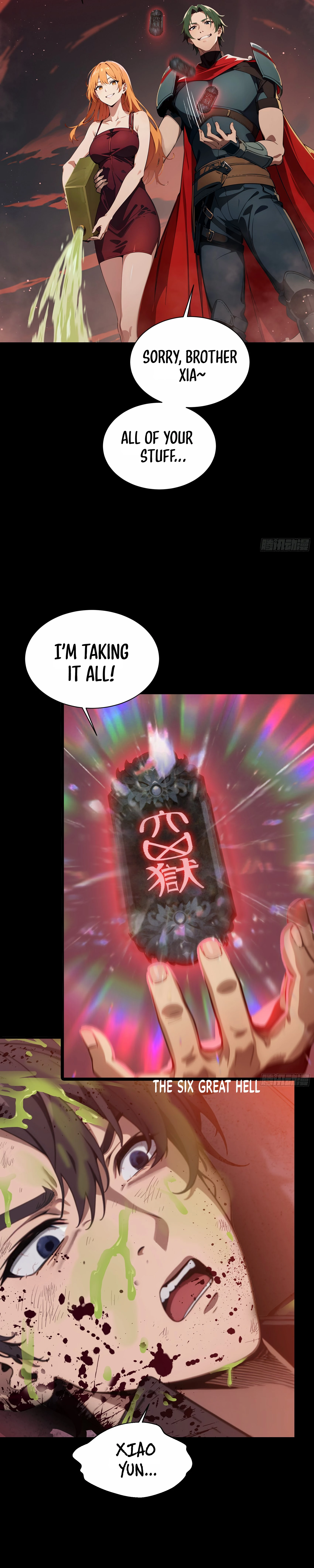 The Evil God Descends, I Own Great Hell Chapter 1 - 7