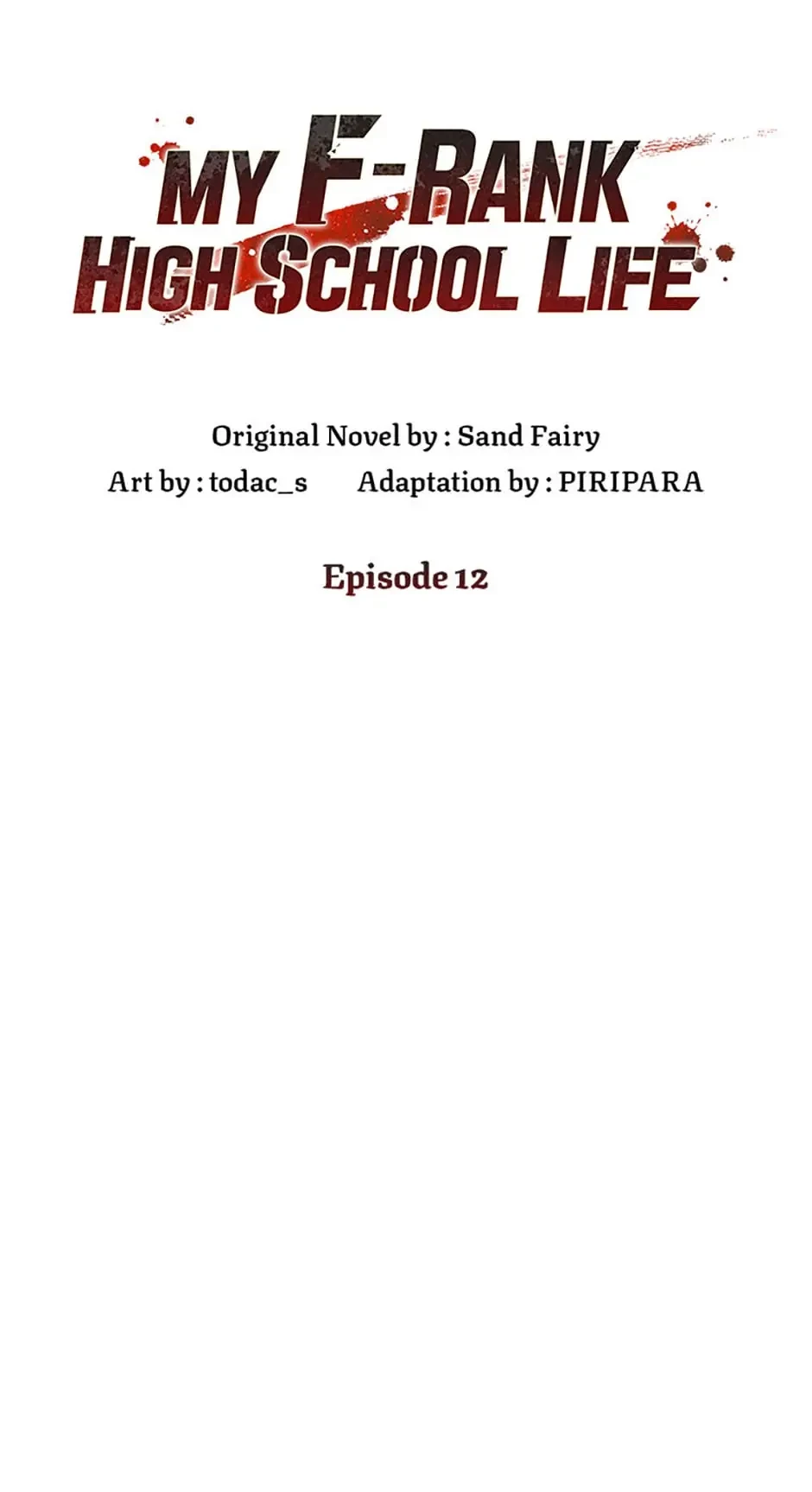 My F-Rank High School Life Chapter 12 - 19