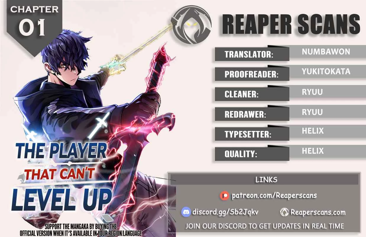 The Player Who Can't Level Up Chapter 1 - 1