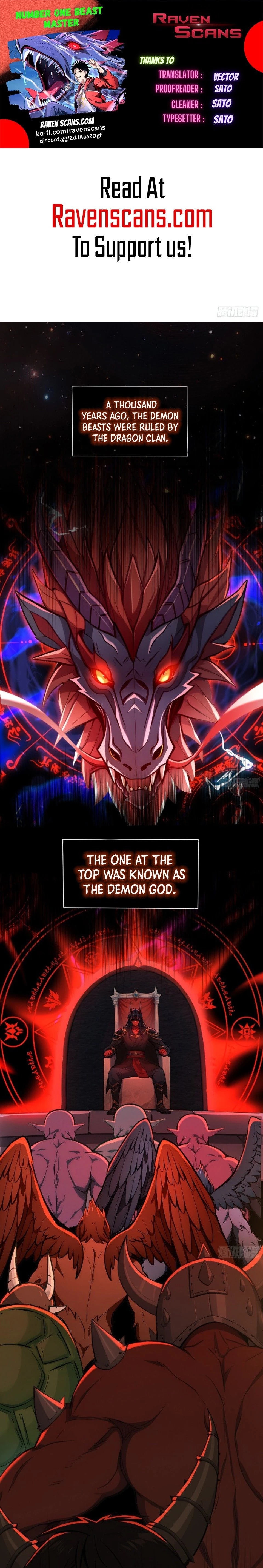 Number One Beast Master Chapter 1 - 1