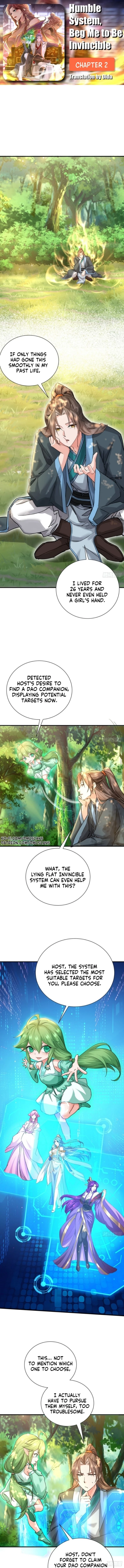 Humble System, Beg Me to Be Invincible Chapter 2 - 1