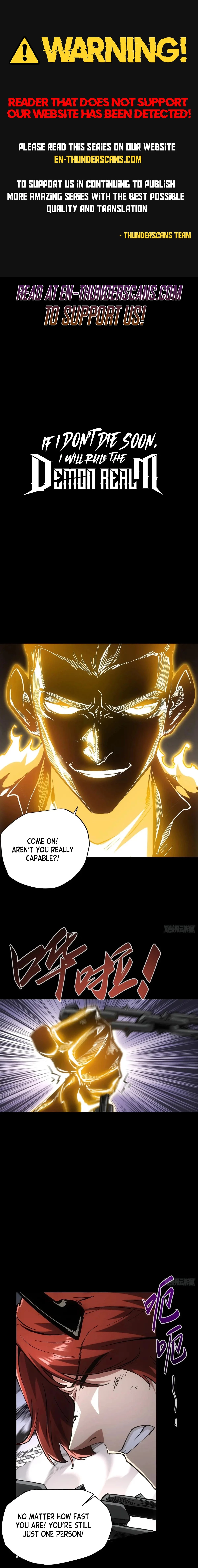 If I Don’t Die Soon, I’ll Become The Ruler Of The Demon Realm! Chapter 34 - 1