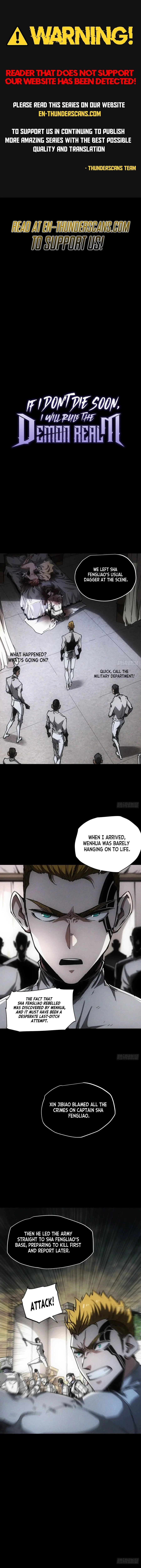 If I Don’t Die Soon, I’ll Become The Ruler Of The Demon Realm! Chapter 32 - 1