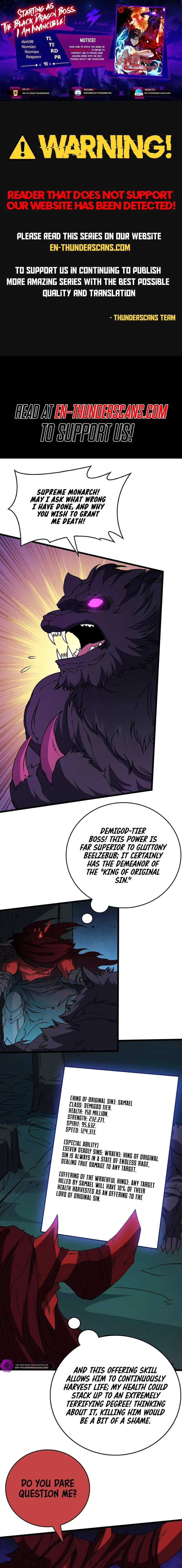 Starting as the Black Dragon Boss, I Am Invincible Chapter 41 - 1