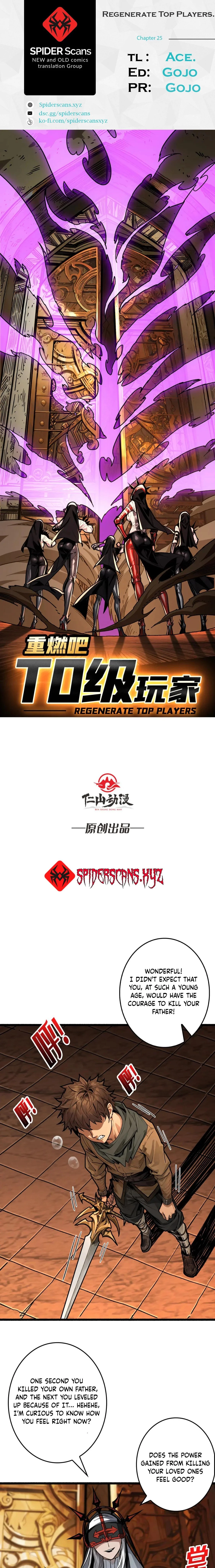 Regenerate Top Players Chapter 25 - 1