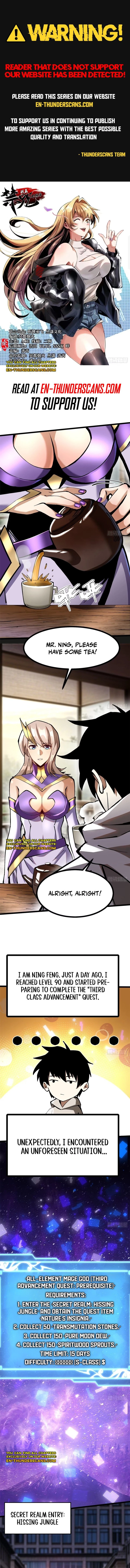 I Really Don't Want to Learn Forbidden Spells Chapter 95 - 1