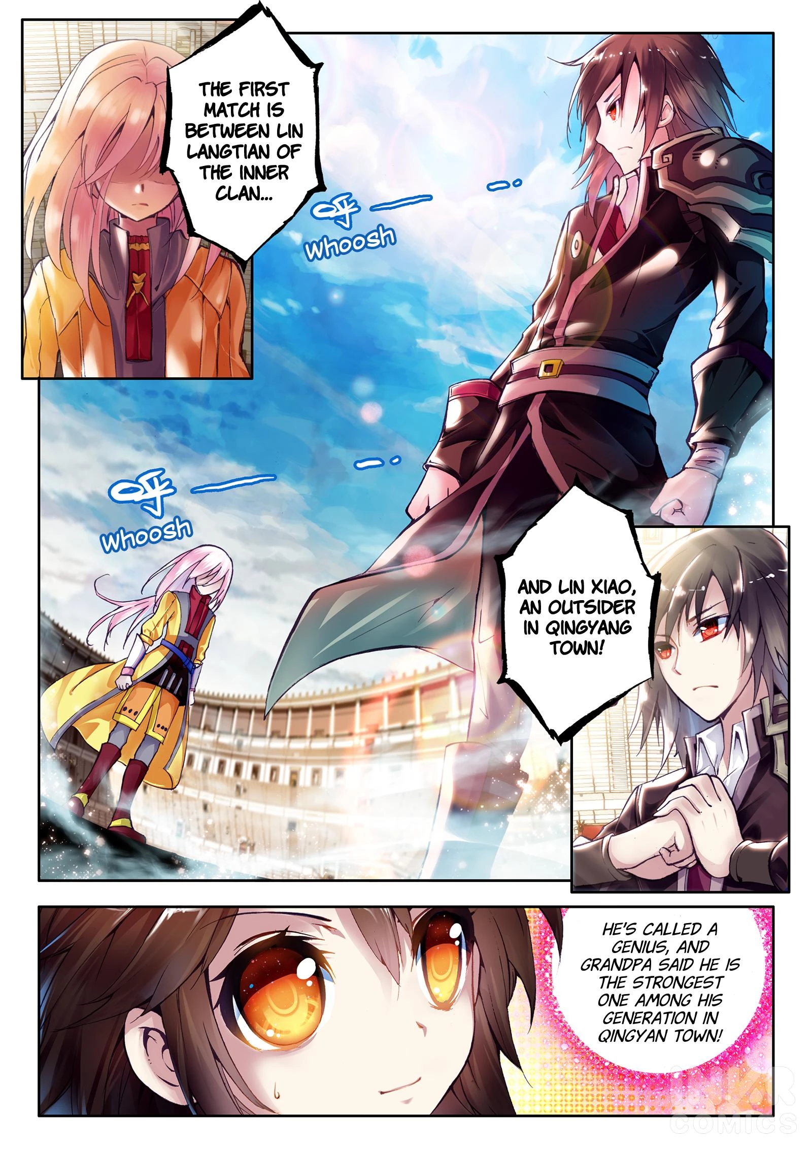 Martial Universe Chapter 1.1 - 3