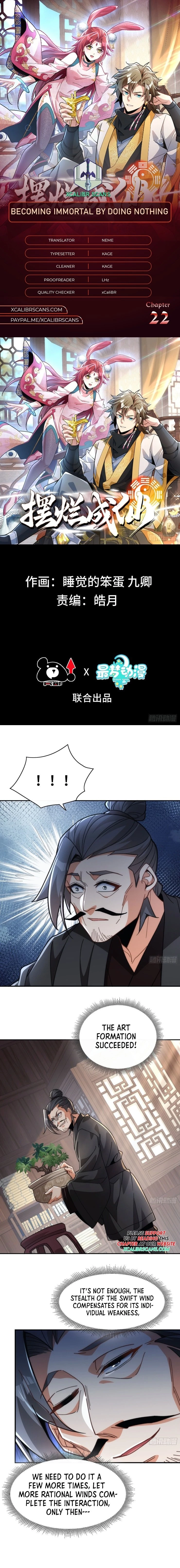Becoming immortal by doing nothing Chapter 22 - 1