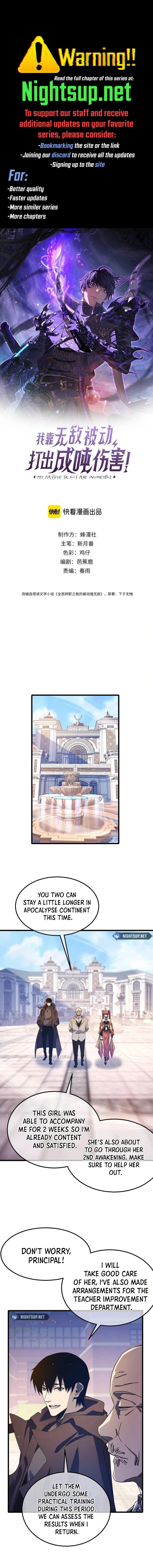 I Rely on My Invincibility to Deal Tons of Damage Passively! Chapter 56 - 1