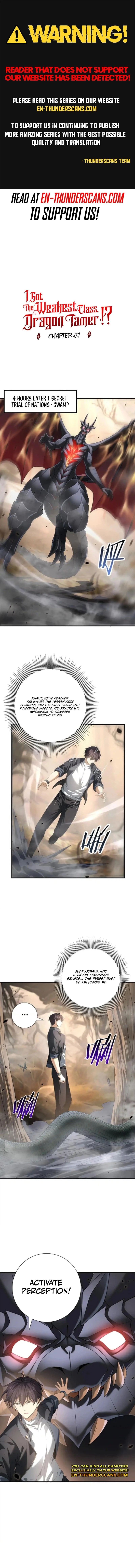 I Got The Weakest Class, Dragon Tamer!? Chapter 81 - 1