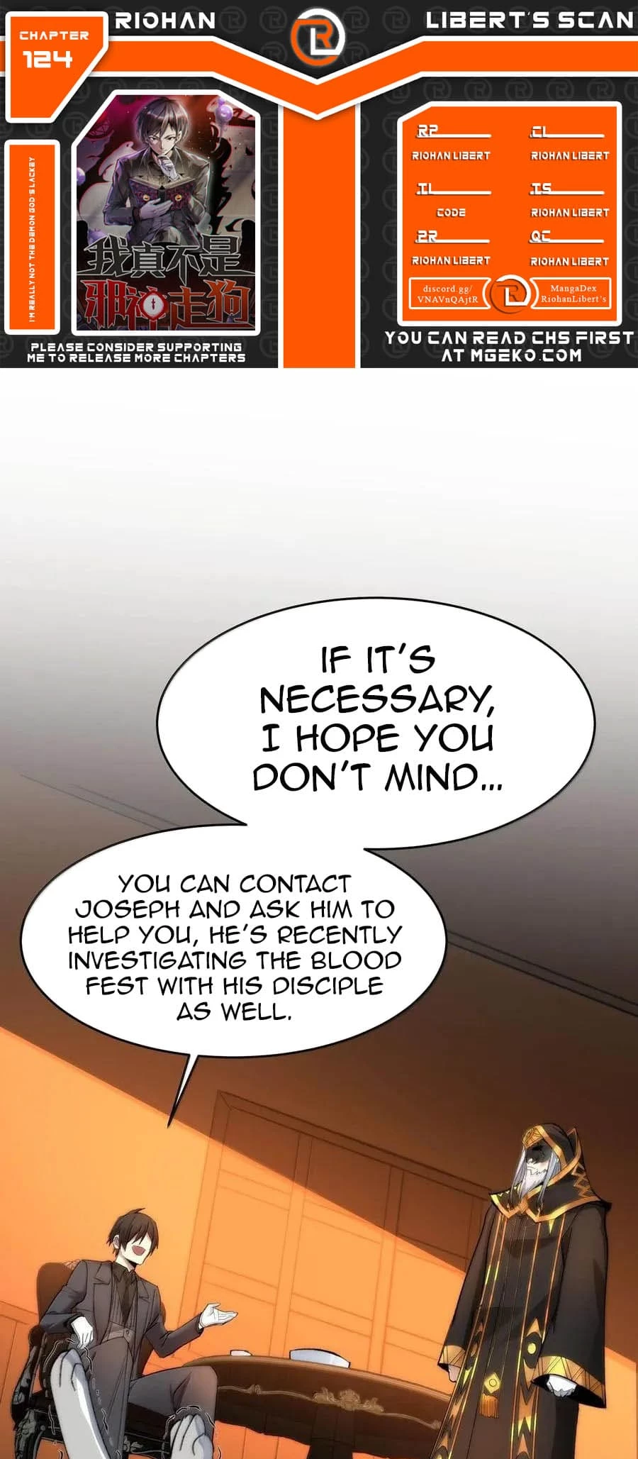 I'm Really Not the Evil God's Lackey Chapter 124 - 1