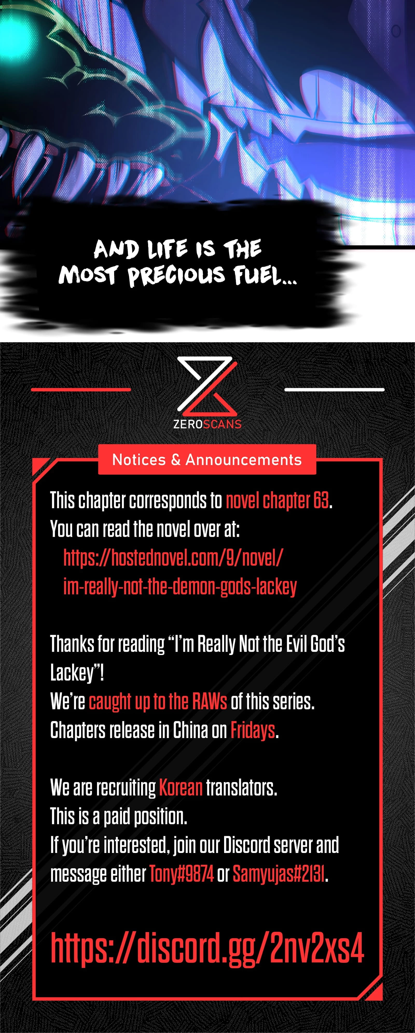 I'm Really Not the Evil God's Lackey Chapter 32.5 - 40