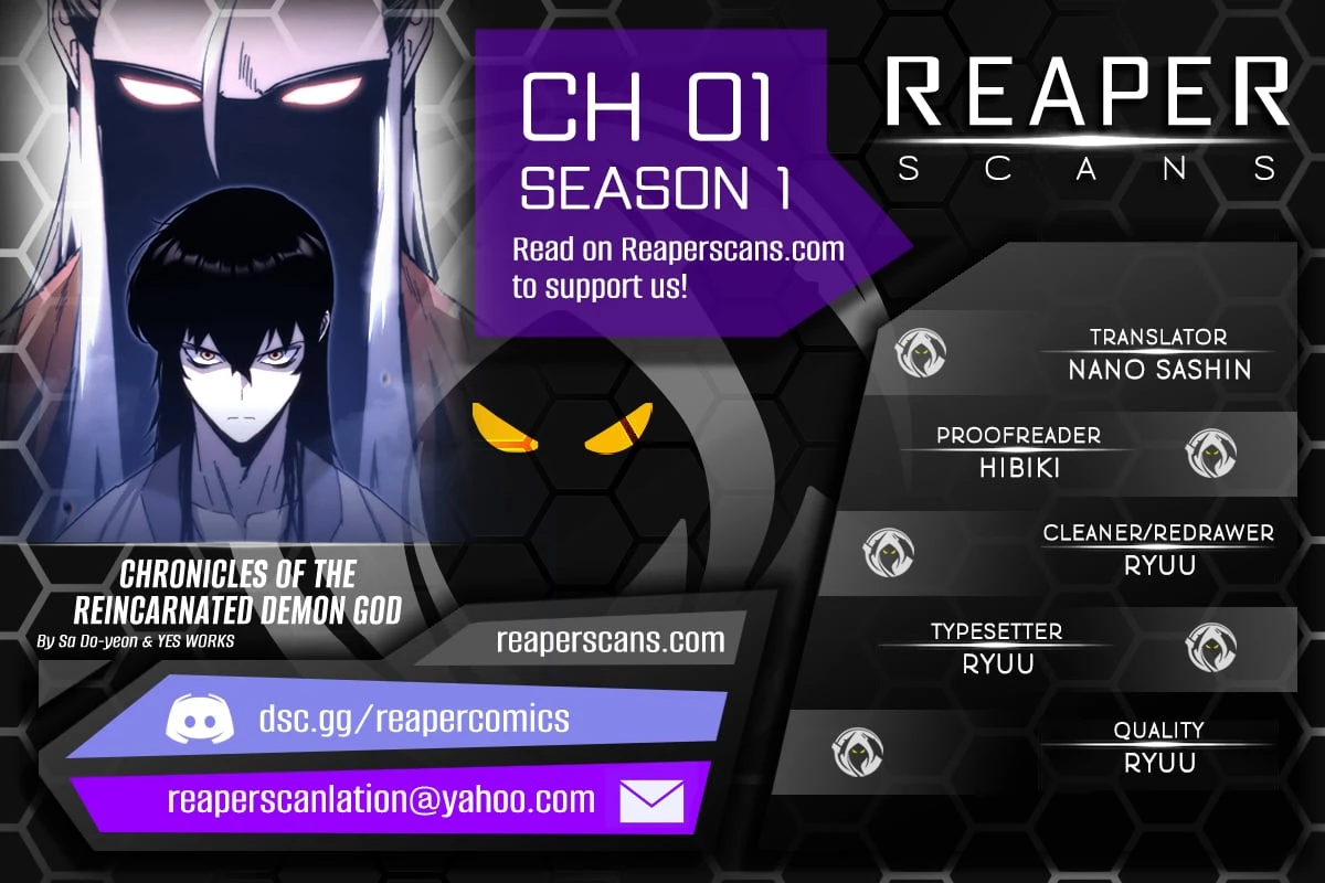 Chronicles of the Reincarnated Demon God Chapter 1 - 1