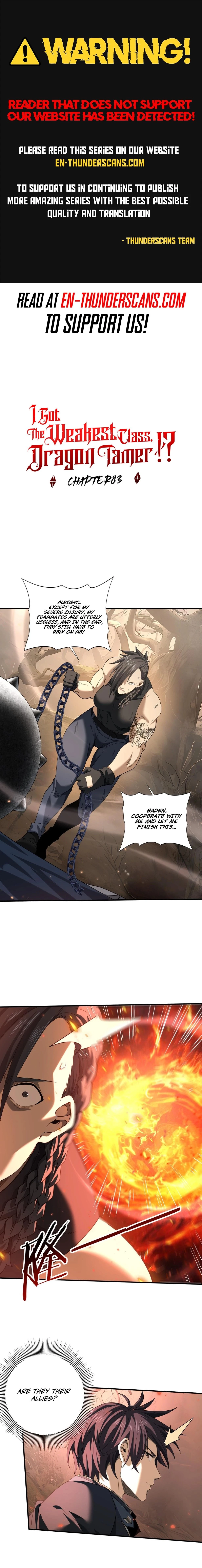 I Got The Weakest Class, Dragon Tamer!? Chapter 83 - 1
