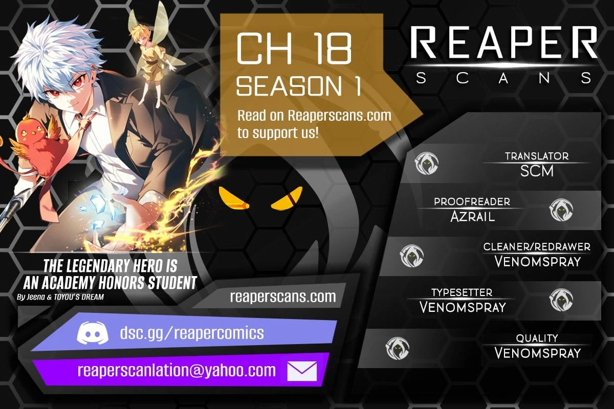 The Legendary Hero is an Academy Honors Student Chapter 18 - 1