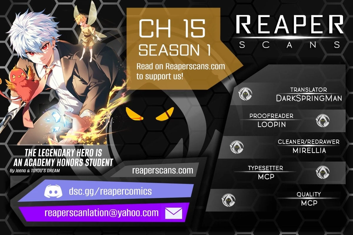 The Legendary Hero is an Academy Honors Student Chapter 15 - 1