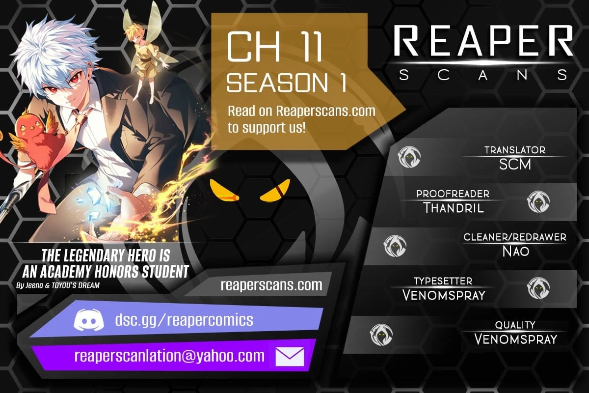 The Legendary Hero is an Academy Honors Student Chapter 11 - 1