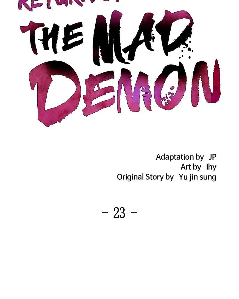 Return of the Mad Demon Chapter 23 - 27