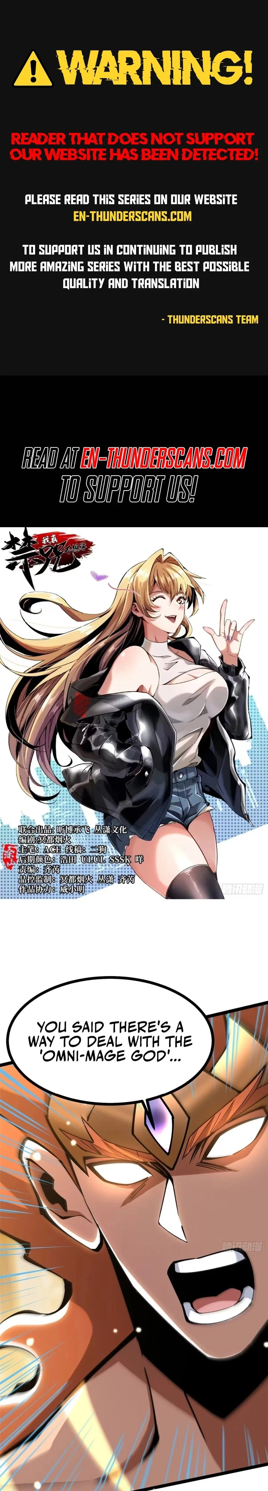 I Really Don't Want to Learn Forbidden Spells Chapter 107 - 1