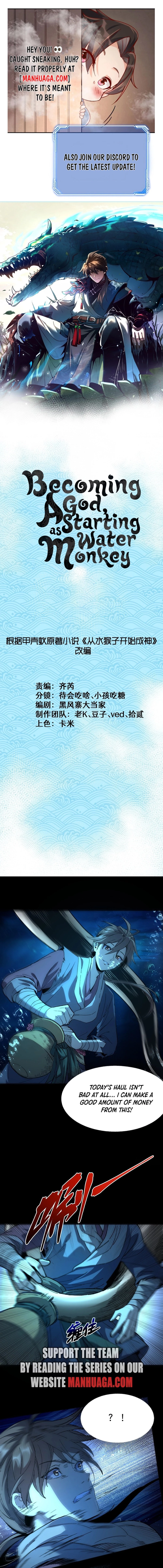Becoming a God, Starting as water monkey Chapter 7 - 1