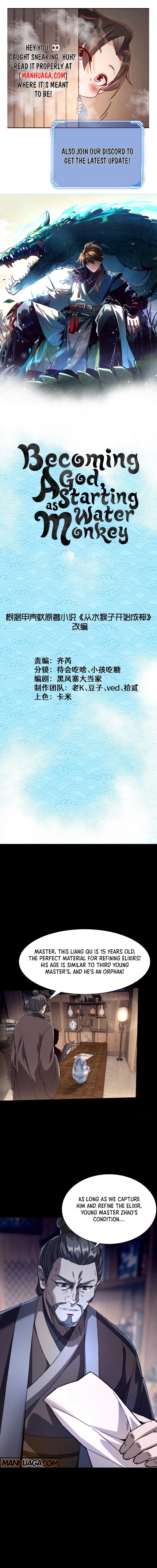Becoming a God, Starting as water monkey Chapter 11 - 1