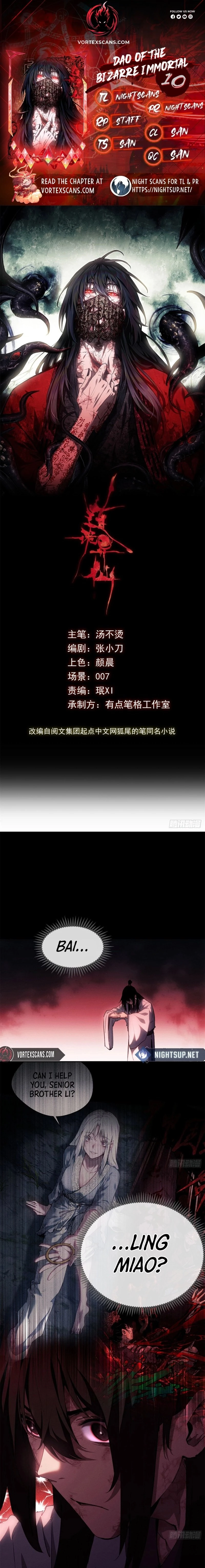 Abnormal Immortal Record of Spooky Daoist Chapter 10 - 1