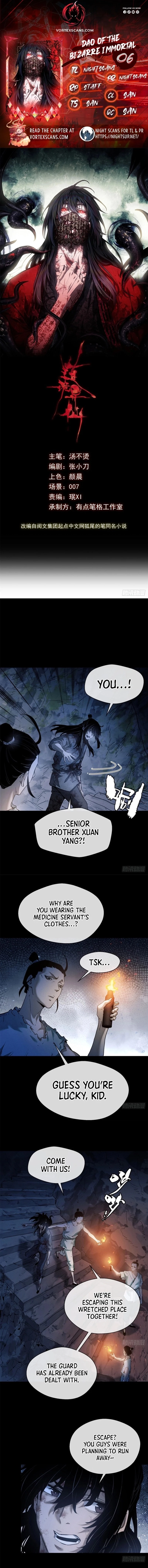 Abnormal Immortal Record of Spooky Daoist Chapter 6 - 1