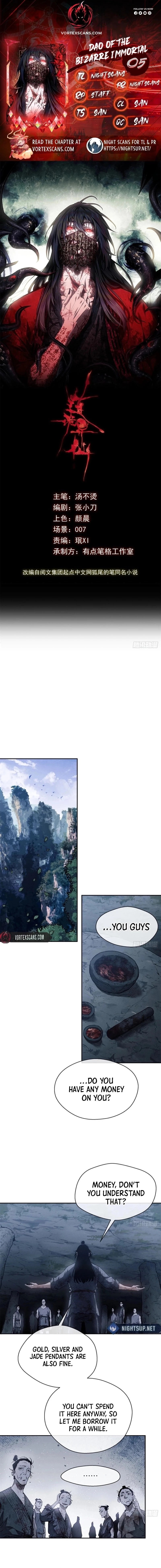 Abnormal Immortal Record of Spooky Daoist Chapter 5 - 1