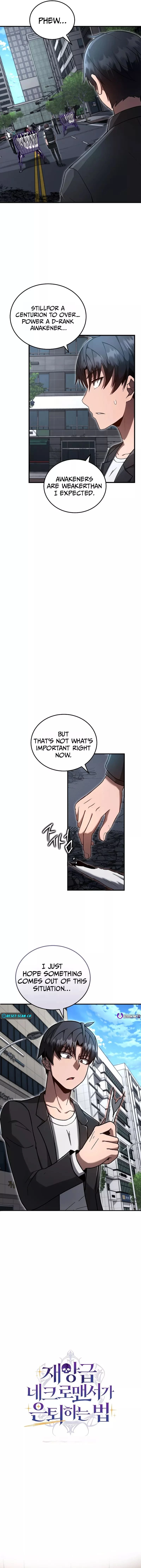 How a Catastrophic Necromancer Retires Chapter 13 - 3