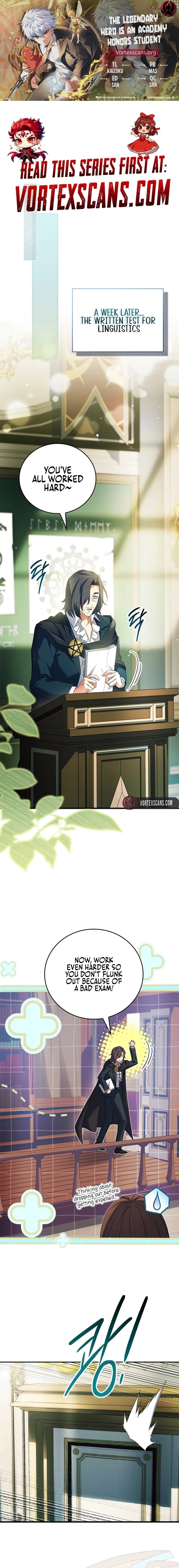 The Legendary Hero is an Academy Honors Student Chapter 24 - 1