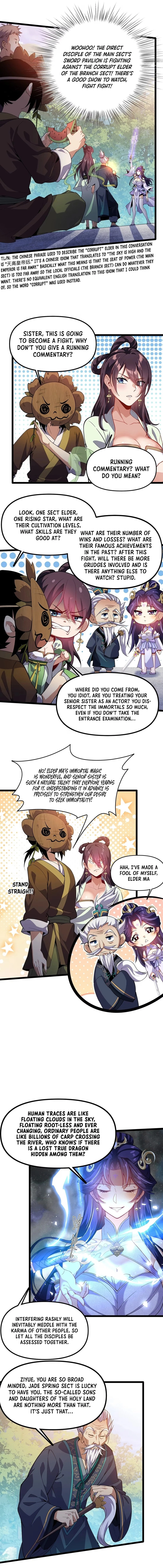 Starting as a Small Zombie, I Cultivate to Immortality by Growing Plants Chapter 7 - 7
